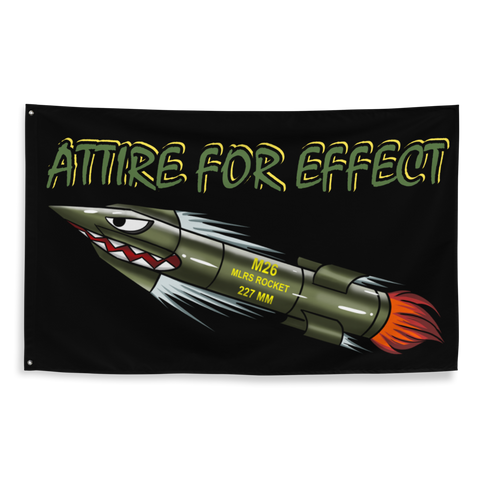 MLRS M26 Rocket Flag