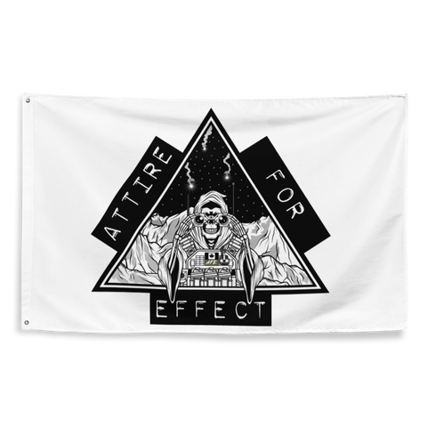 AFE Black and White Flag