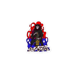 Red Over Blue Artillery Reaper Sticker