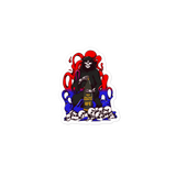 Red Over Blue Artillery Reaper Sticker