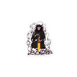 105mm Smoking Reaper Sticker