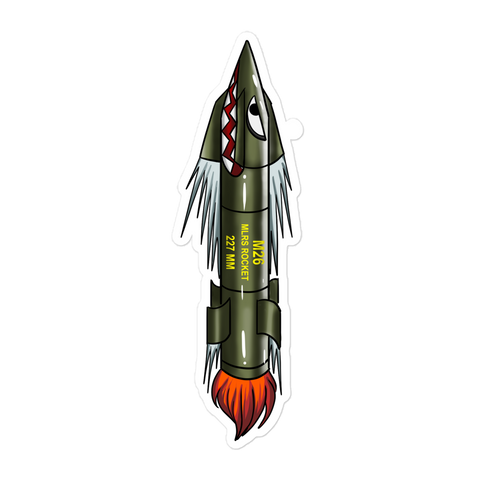 MLRS Rocket Sticker