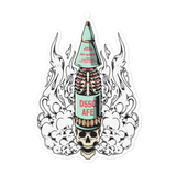 Smoke Skull Shell sticker