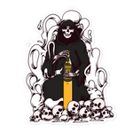 105mm Smoking Reaper Sticker