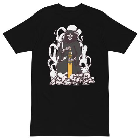 Smoking 105mm Reaper premium heavyweight T-Shirt