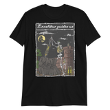 Excalibur Guides Us 'Round On Back' Short-Sleeve Unisex T-Shirt