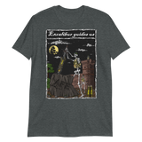 Excalibur Guides Us 'Round On Back' Short-Sleeve Unisex T-Shirt