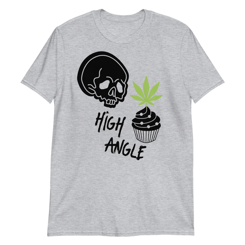 High Angle Cupcake Short-Sleeve Unisex T-Shirt
