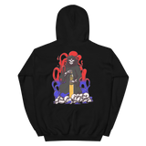 Red and Blue 105mm Reaper Unisex Hoodie