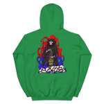 RED AND BLUE 155MM REAPER UNISEX HOODIE