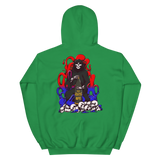 RED AND BLUE 155MM REAPER UNISEX HOODIE