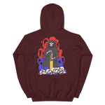 Red and Blue 105mm Reaper Unisex Hoodie