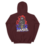 RED AND BLUE 155MM REAPER UNISEX HOODIE