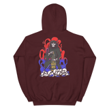 RED AND BLUE 155MM REAPER UNISEX HOODIE