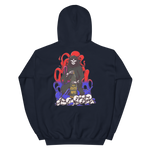 RED AND BLUE 155MM REAPER UNISEX HOODIE