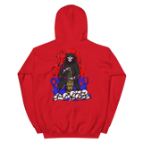 RED AND BLUE 155MM REAPER UNISEX HOODIE