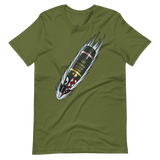 155mm PGK Incoming Short-Sleeve Unisex T-Shirt