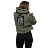 St Barbara Crop Hoodie