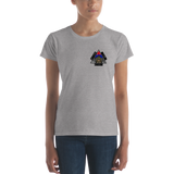 Red and Blue 105mm Reaper AFE Women's short sleeve t-shirt