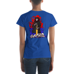 Red and Blue 105mm Reaper AFE Women's short sleeve t-shirt