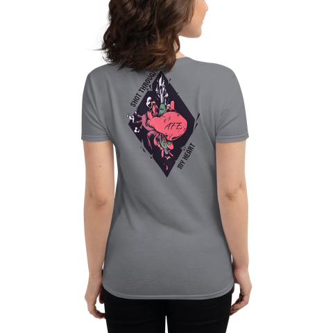 Shot Through My Heart Women's T-Shirt