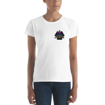 Red and Blue 105mm Reaper AFE Women's short sleeve t-shirt