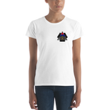 Red and Blue 105mm Reaper AFE Women's short sleeve t-shirt